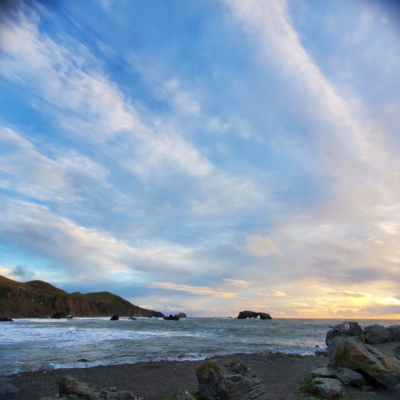 Goat Rock Beach And The Russian River Mouth