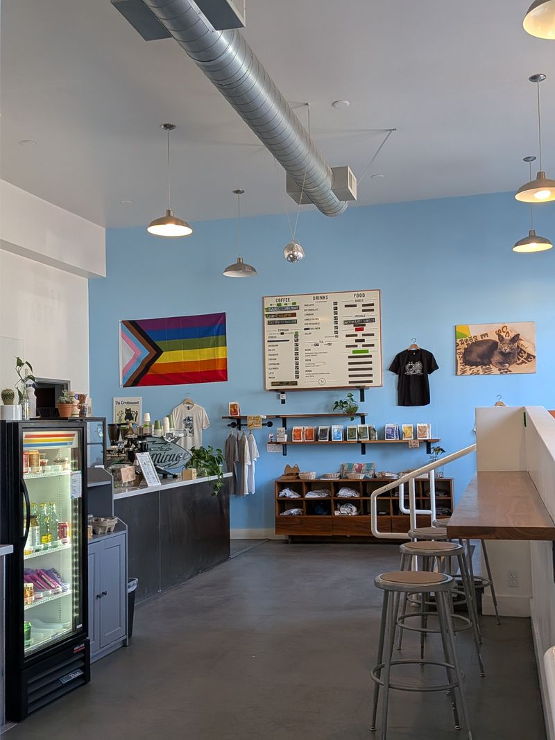 The Lounge And Café Spaces Stay Completely Separate