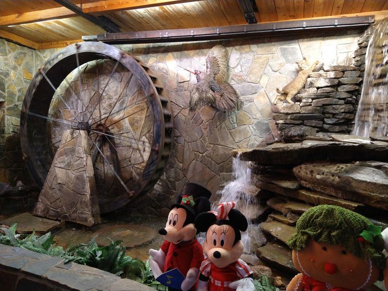 A Working Water Wheel Adding Charm