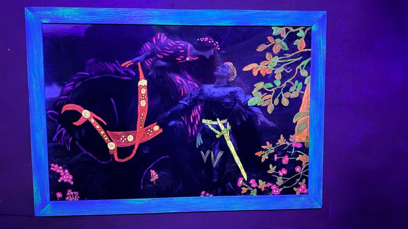 Spectacular Neon Artwork Throughout