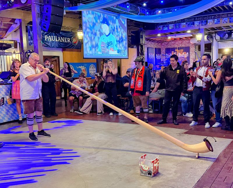 Live Entertainment Enlivens The Biergarten Atmosphere