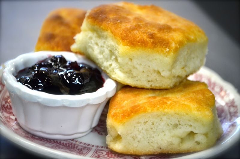 Biscuits And Preserves Worth Saving Room For