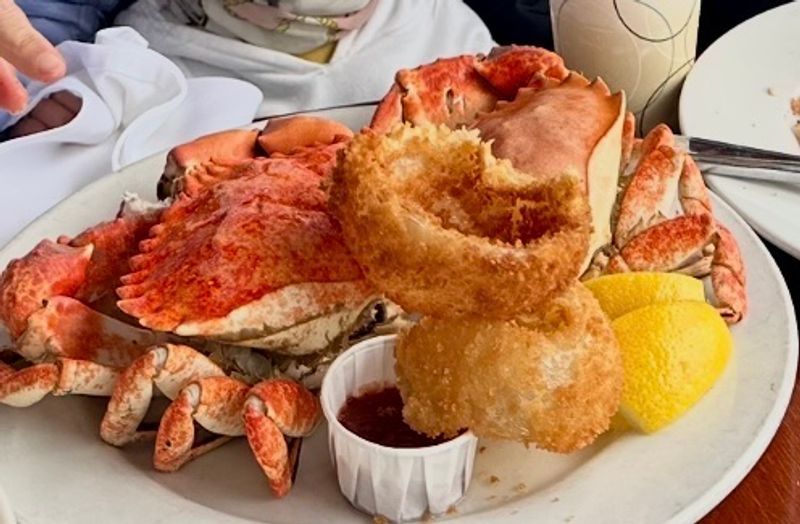 Fresh Rock Crab Caught Locally And Served Daily