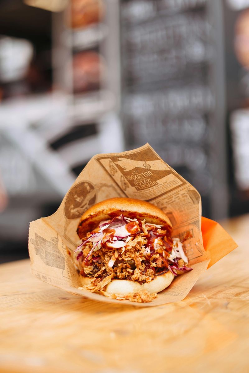 14 Georgia Sandwiches Locals Remember But Rarely See Today - Decor Hint Pulled Pork Slaw Dog Sandwich