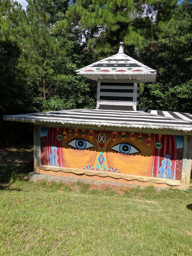 The Main Temple Building Anchors Everything