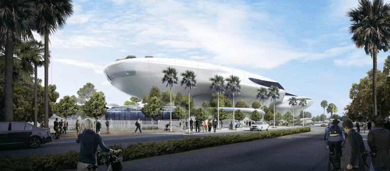 George Lucas' Spaceship Museum In Los Angeles, California Is Nearly Finished (Here's How To Get A Sneak Peek Before It Opens) - Decor Hint The Billion-Dollar Vision Takes Shape In Exposition Park