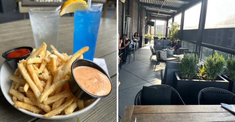 Get The Best Views Of The Atlanta Georgia Skyline From The Elevated Terrace At This West Midtown Bar