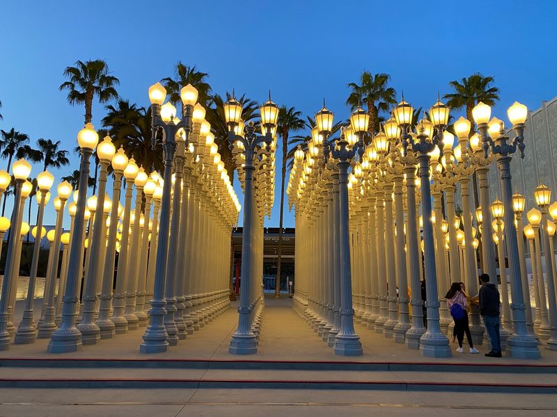 Urban Light At LACMA