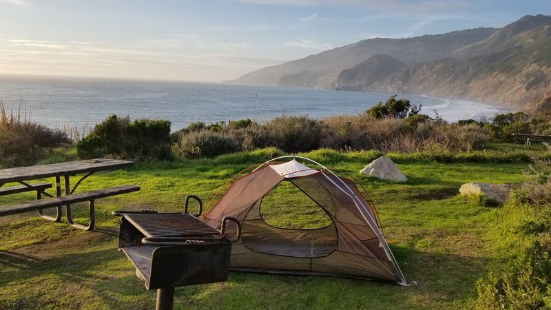 Kirk Creek Campground (Free Dispersed Areas Nearby)
