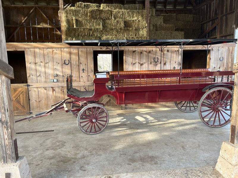 Nearly Twenty-Two Miles Of Hiking Trails Start At The Barns