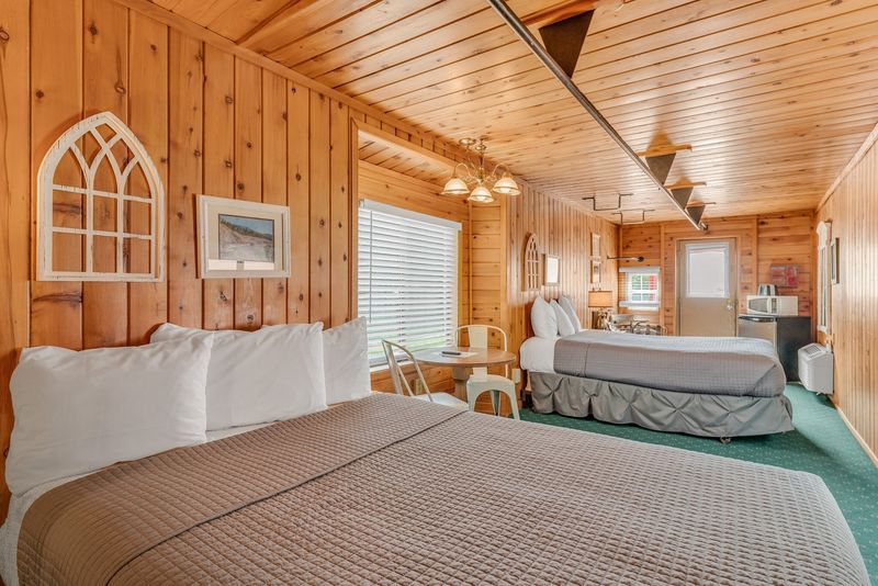 Vintage Train Dispatcher Cabins