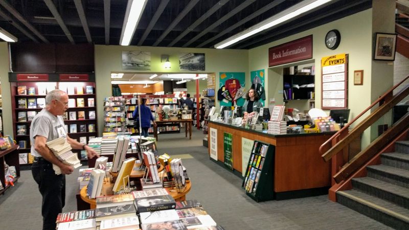 This 130-Year-Old California Bookstore Is A Book Lover's Dream With An In-House Café - Decor Hint Literary Walk Of Fame Honoring Local Authors