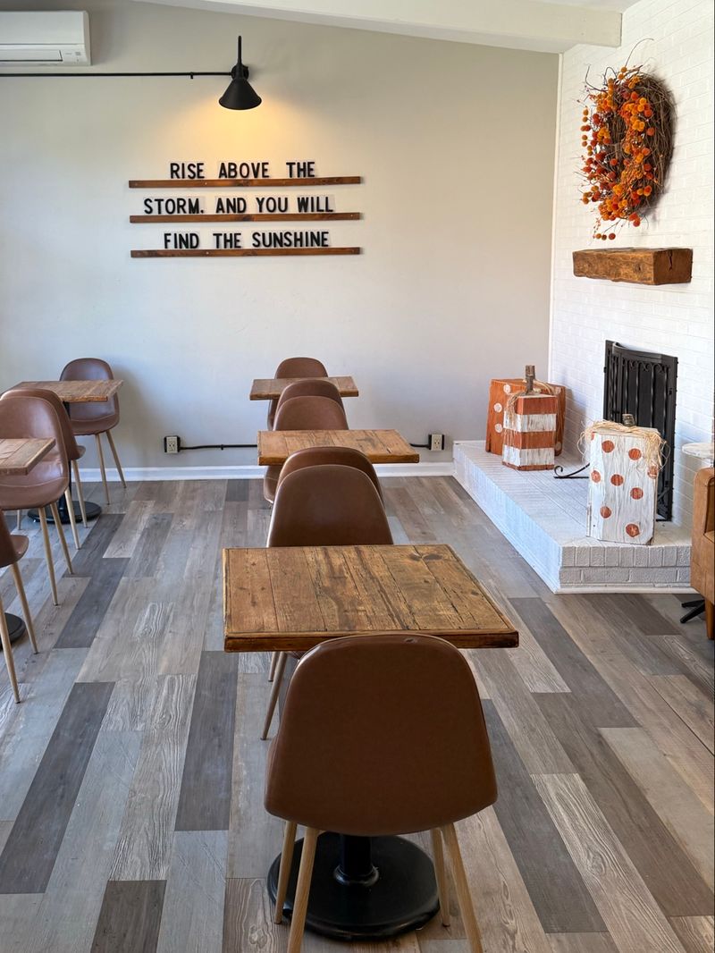 Cozy Fireplace Seating Area