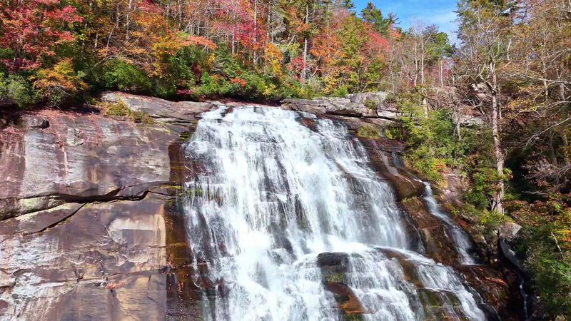 Rainbow Falls, Brevard