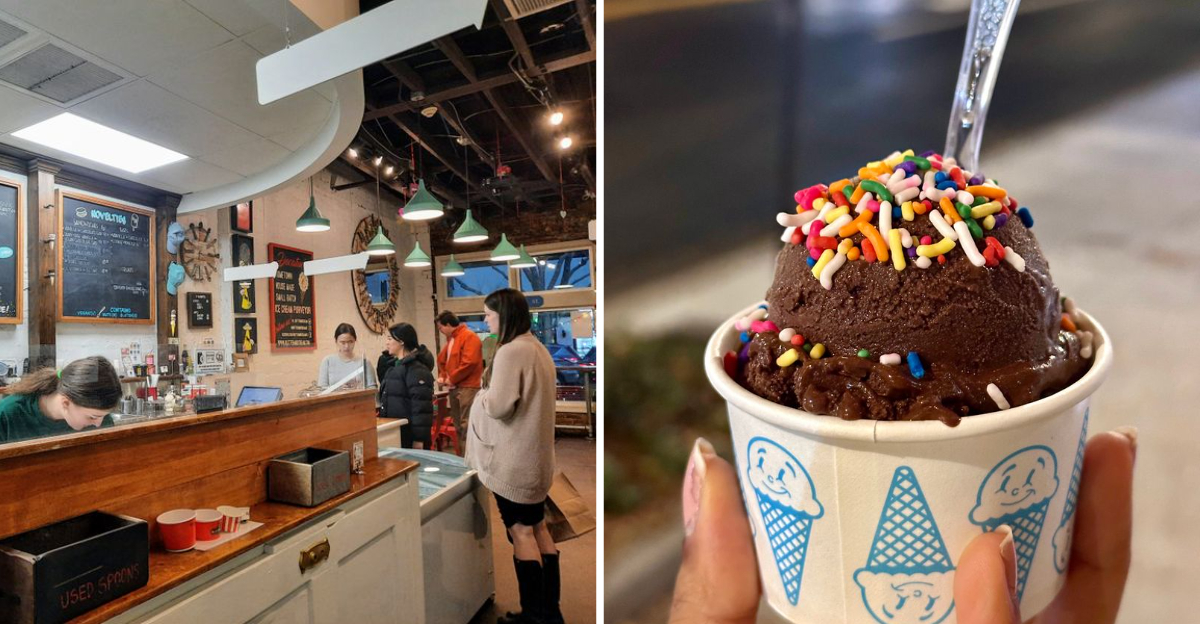 Midnight Snacks Honeycomb Candy And Aztec Spice Help To Define This Decatur Georgia Creamery - Decor Hint