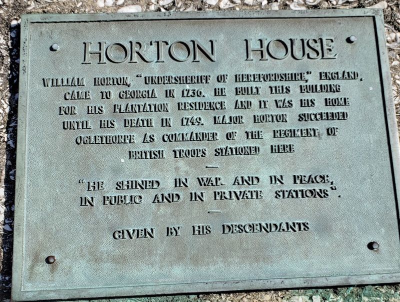 Why The Horton House Matters For Georgia's Broader History