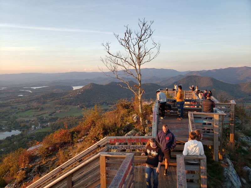 Well-Maintained Wooden Staircase