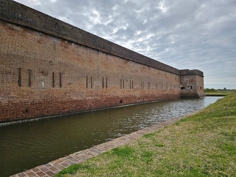 Fort Pulaski Located Near Savannah Georgia Was Completed In 1847 As A Coastal Defense Fort - Decor Hint Learning About 19th Century Military Engineering