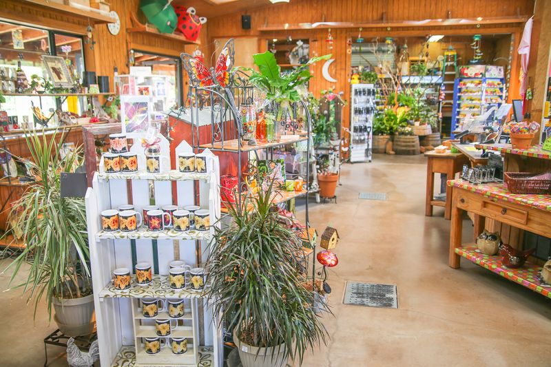 Gift Shop Featuring Garden Items And Statuary