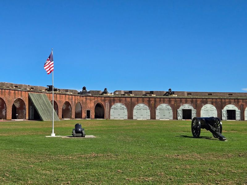 Fort Pulaski Located Near Savannah Georgia Was Completed In 1847 As A Coastal Defense Fort - Decor Hint The Park's Connection to Robert E. Lee