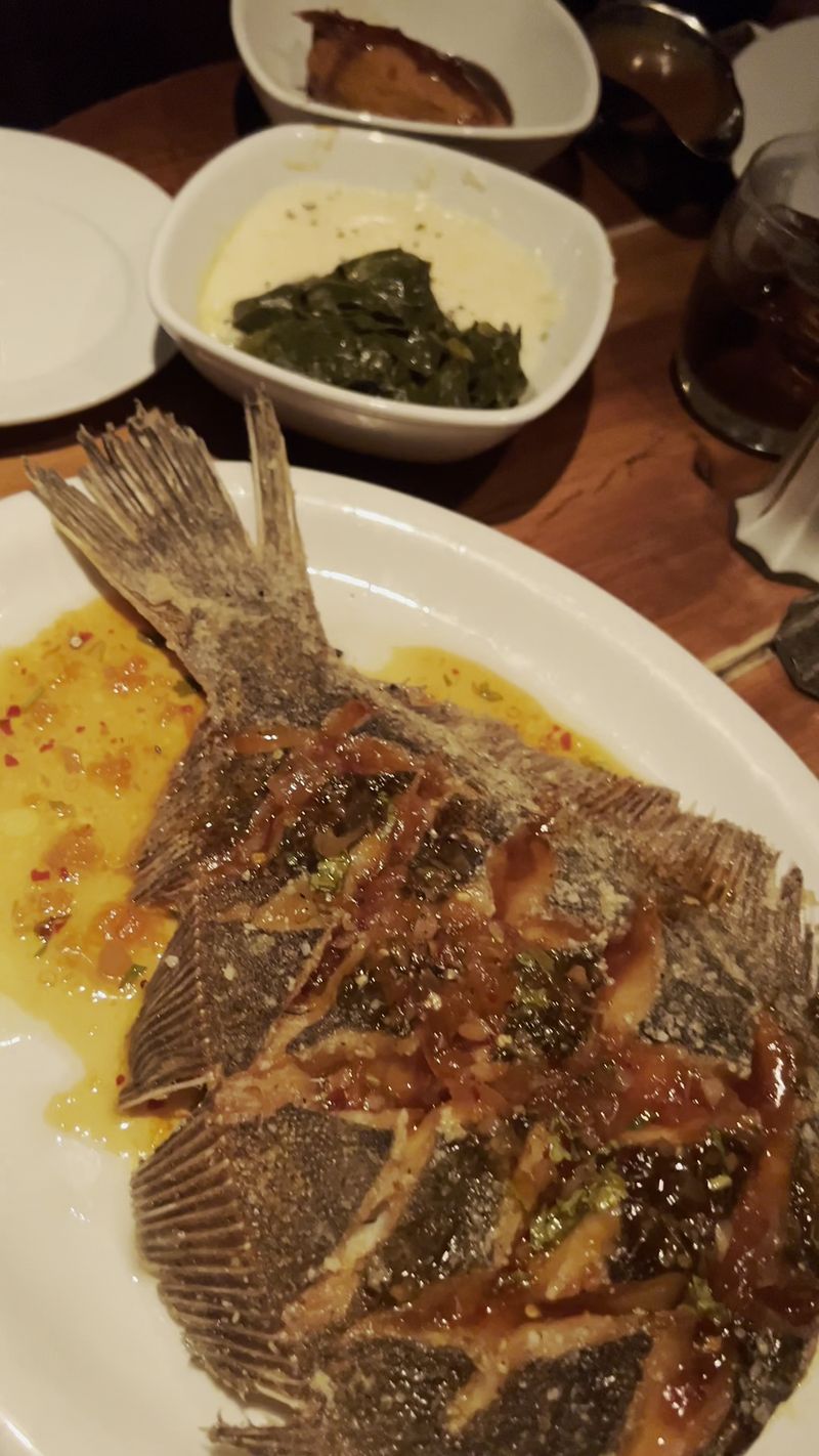 Signature Crispy Scored Flounder