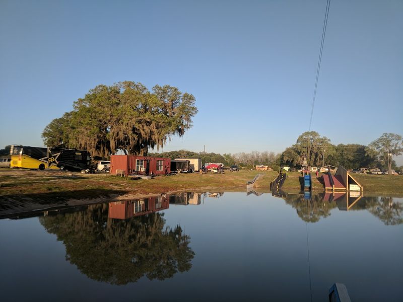 Lakeside Viewing Deck for Spectators