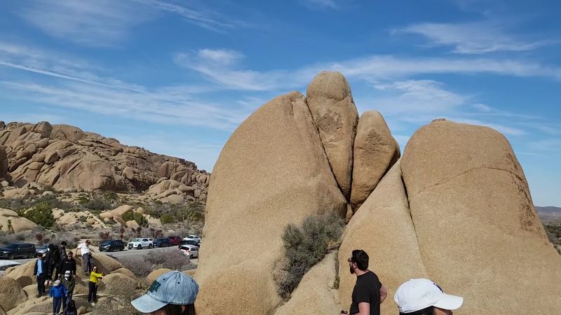 The Trailhead Sits Along Park Boulevard Near Jumbo Rocks