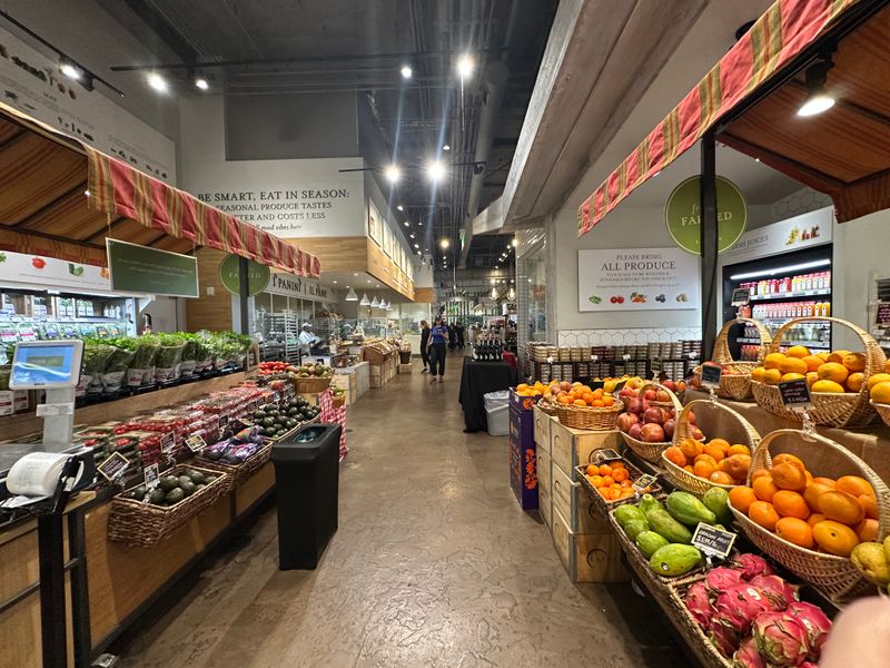 Authentic Italian Marketplace Atmosphere