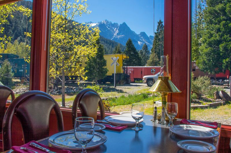 Farm-To-Table Dining Car Restaurant