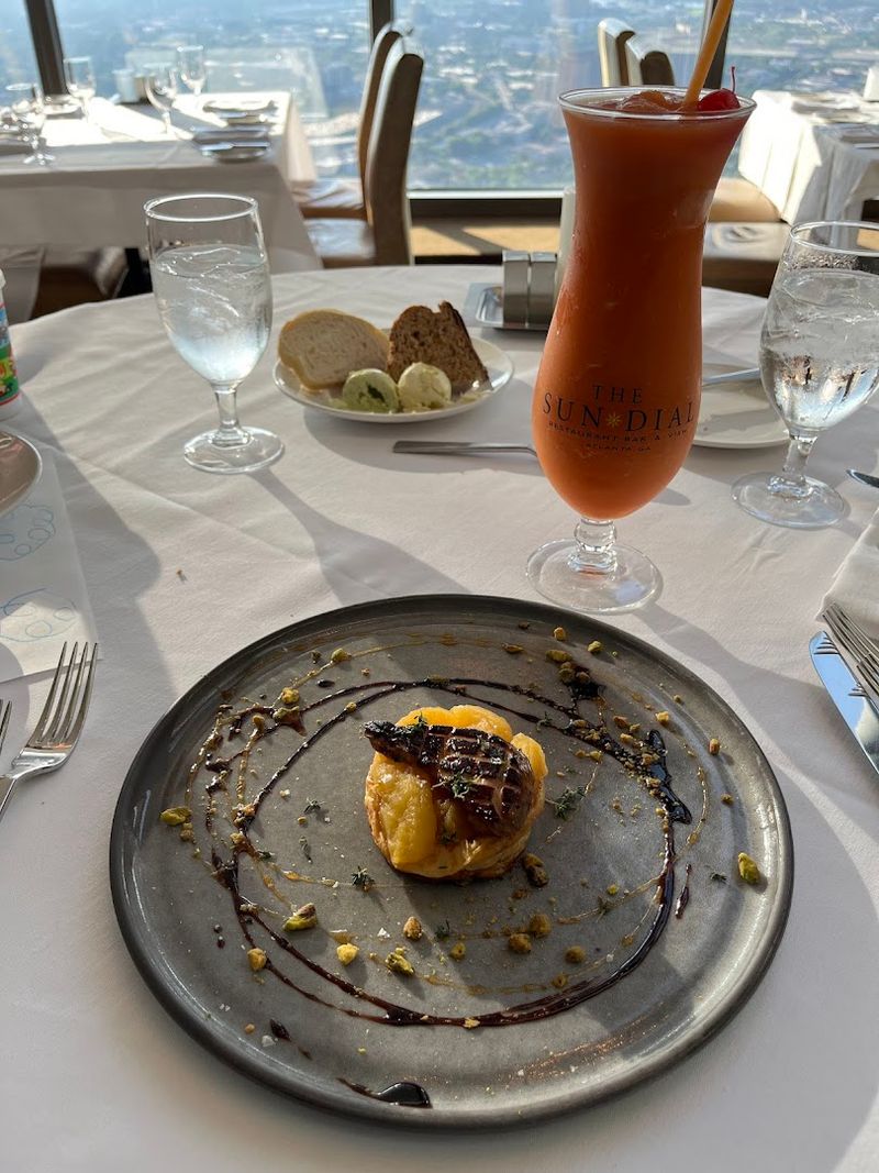 Take A Glass Elevator To This Atlanta Georgia Restaurant Inside The Once-Tallest Hotel In The World - Decor Hint A Kids Menu That Makes Family Dining Easy