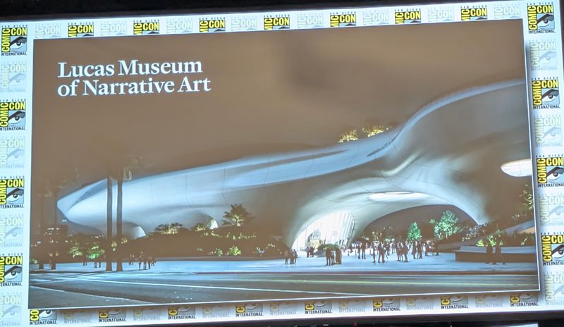 George Lucas' Spaceship Museum In Los Angeles, California Is Nearly Finished (Here's How To Get A Sneak Peek Before It Opens) - Decor Hint Comic Con Panels Offer Preview Experiences