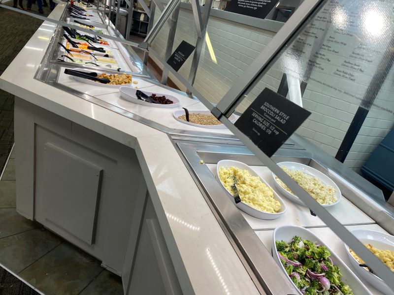 Fresh Salad Bar With Endless Combinations