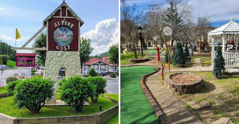 Sink A Hole-In-One At Helen’s Georgia Family-Friendly Mini Golf Spot And Win A Free Round