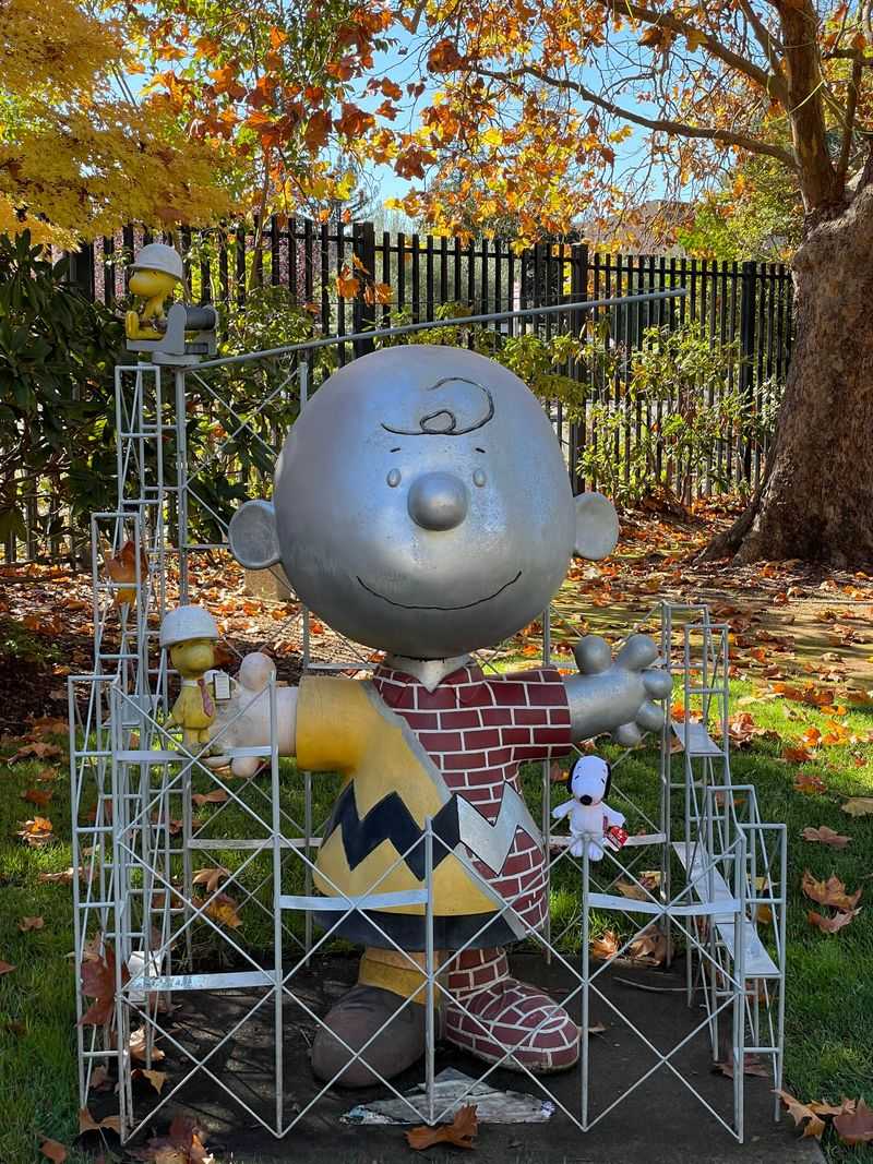 Life-Sized Peanuts Character Installations