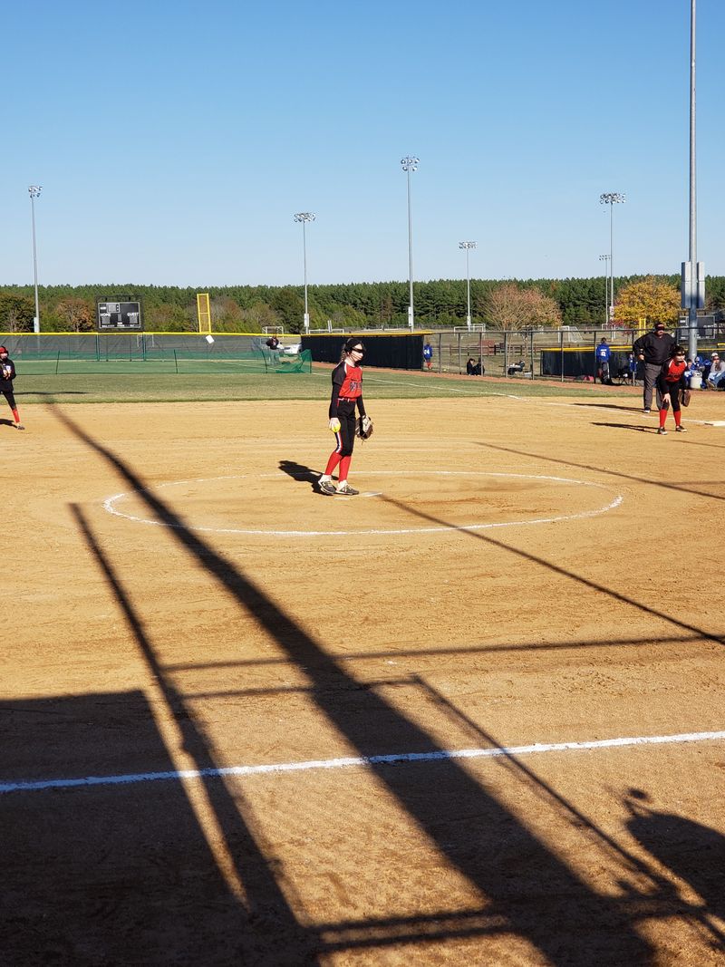 Softball Complex Under The Lights
