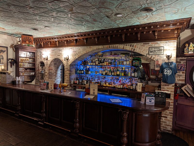 Enjoy A Real Working Speakeasy Bar