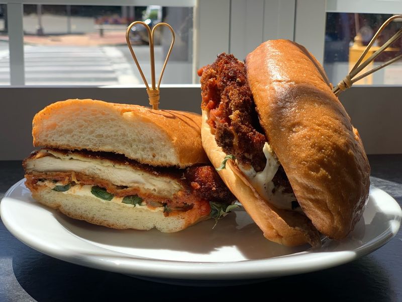 Hot Honey Chicken Sandwich With Attitude