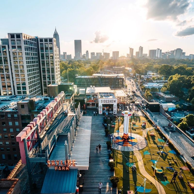 Ponce City Market Provides Dining And Entertainment