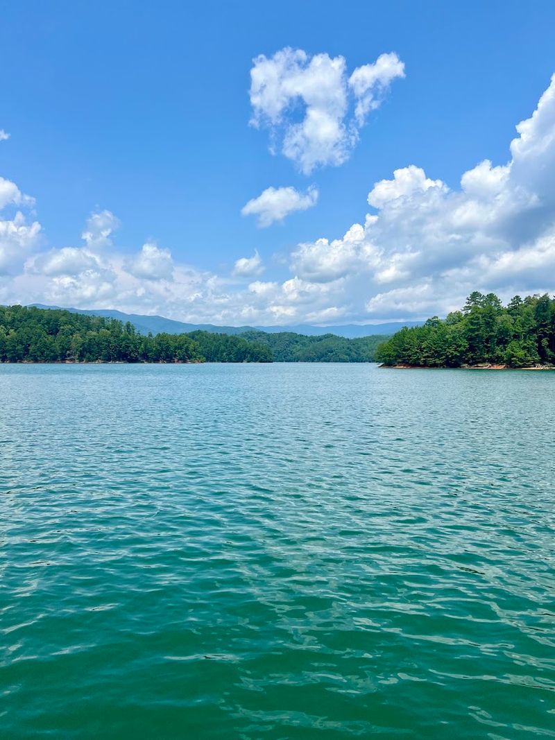 North Carolina's Reservoir And The Ghost Towns Beneath Its Surface - Decor Hint Swimming Areas Offer Summer Recreation