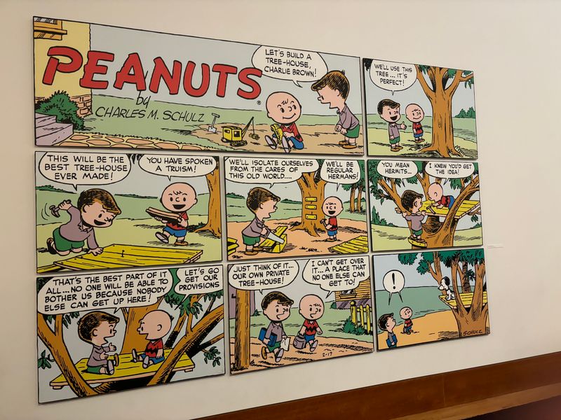 Original Peanuts Comic Strip Artwork