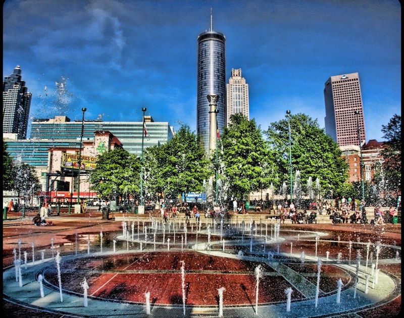 Centennial Olympic Park Hosts Free Events And Fountains