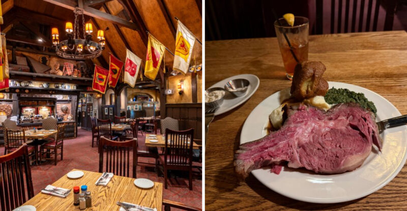 The Historic Restaurant In California Has The Best Prime Rib On The Pacific Coast