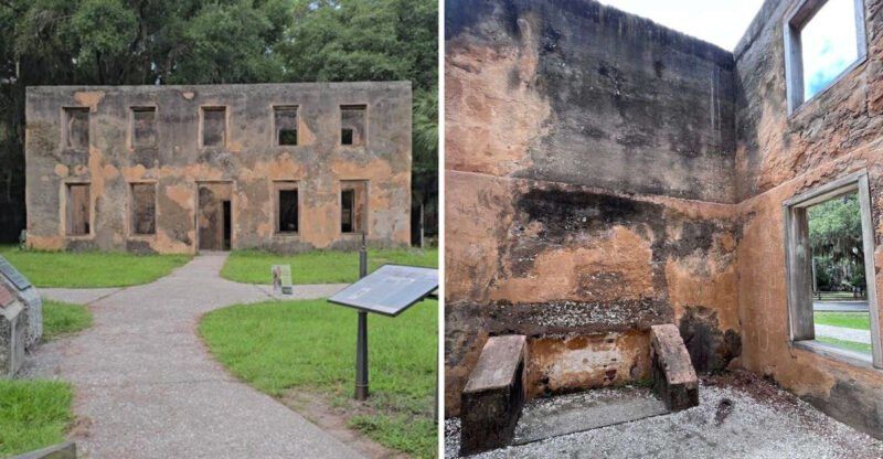 The Home Made Of Sea Shells Exploring The 280-Year-Old Tabby Ruins Of Jekyll Island Georgia