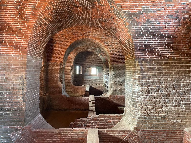 Fort Pulaski Located Near Savannah Georgia Was Completed In 1847 As A Coastal Defense Fort - Decor Hint Birdwatching Along the Salt Marsh Trails