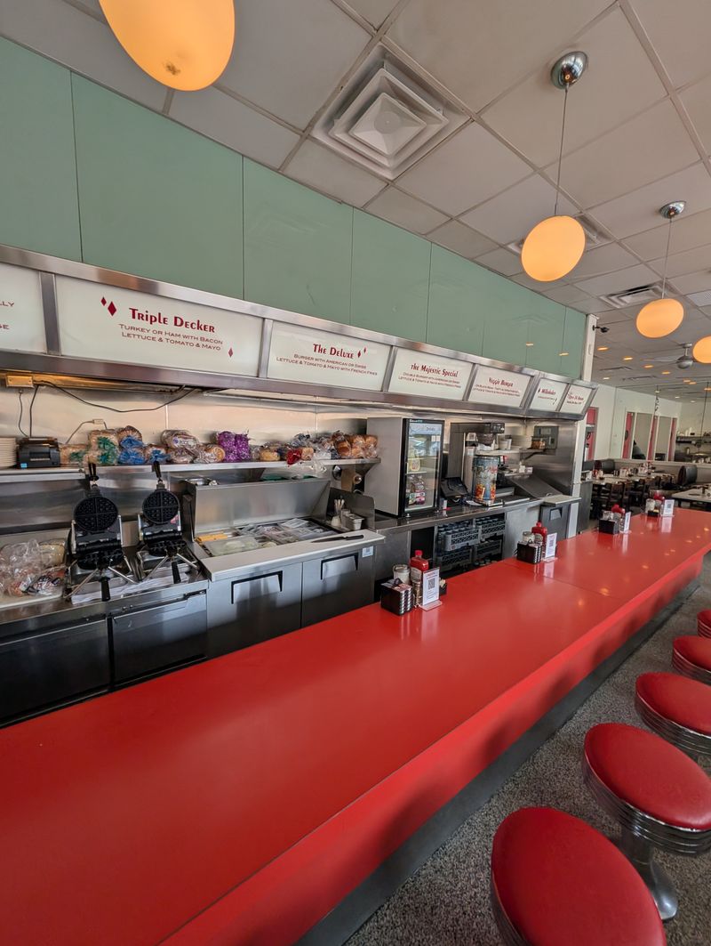 Classic Diner Counter Seating Creates Community