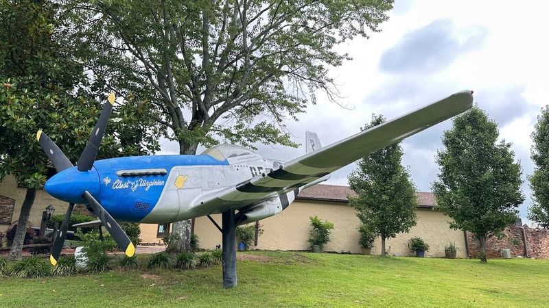 Historic P-51 Mustang Display