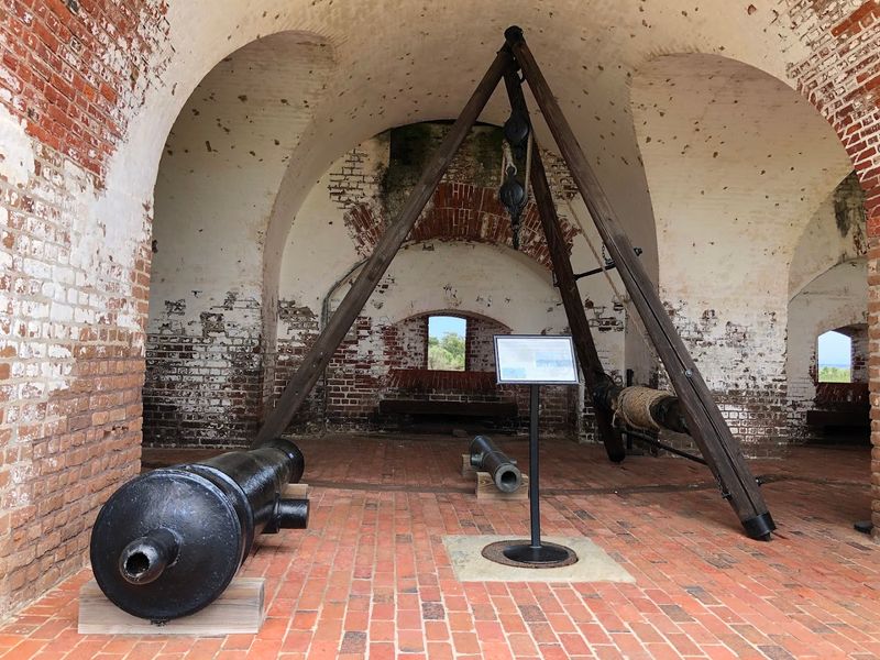 Fort Pulaski Located Near Savannah Georgia Was Completed In 1847 As A Coastal Defense Fort - Decor Hint Photography Opportunities Throughout the Site