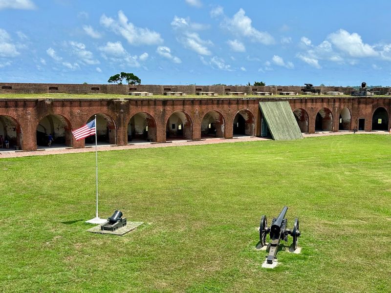 Fort Pulaski Located Near Savannah Georgia Was Completed In 1847 As A Coastal Defense Fort - Decor Hint Ranger-Led Tours and Living History Programs