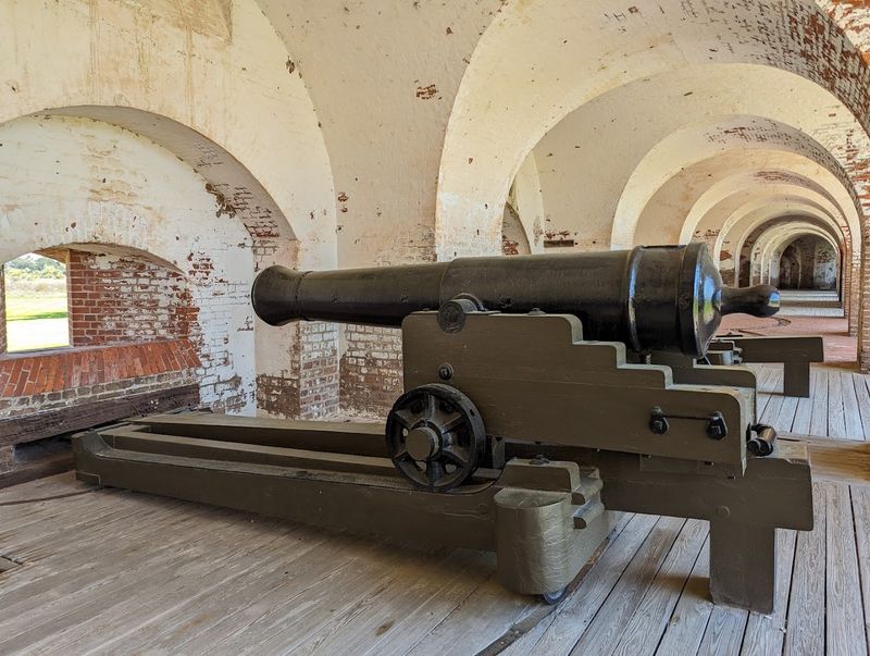Fort Pulaski Located Near Savannah Georgia Was Completed In 1847 As A Coastal Defense Fort - Decor Hint Exploring the Fort's Interior Rooms and Casemates