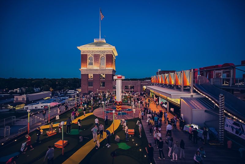 Ride A Three-Story Slide Above Atlanta Georgia At This Rooftop Carnival Attraction - Decor Hint Family-Friendly Entertainment Options